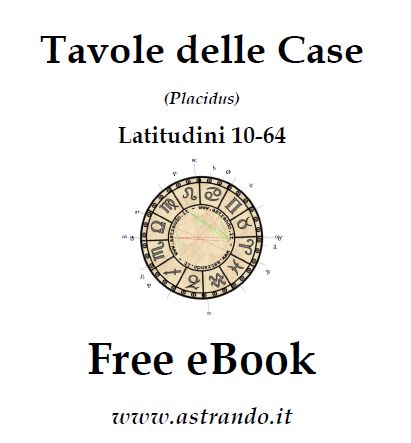 Tavole delle Case pdf